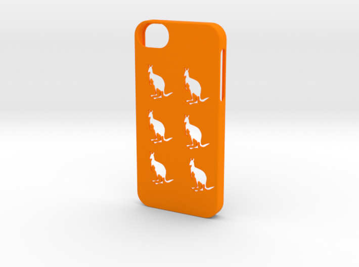 Iphone 5/5s kangaroo case 3d printed