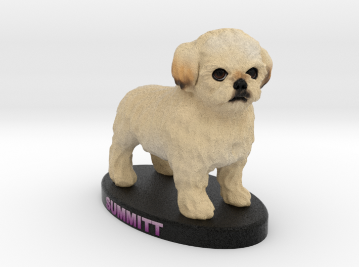 Custom Dog Figurine - Summitt 3d printed