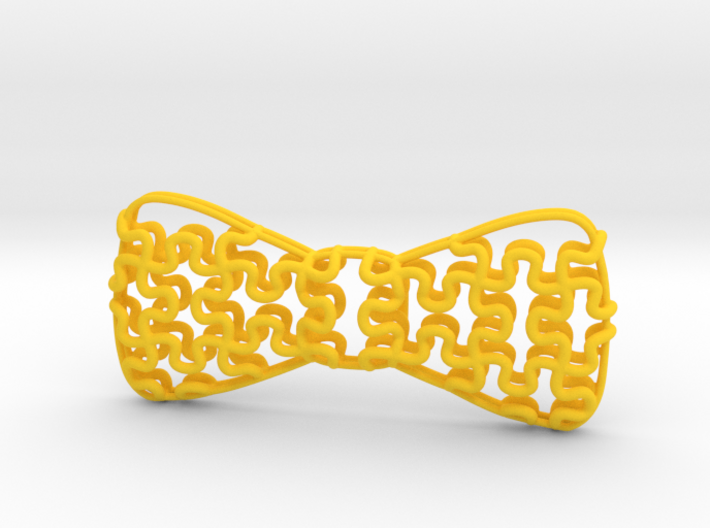 Lightweight Bowtie Puzzle 3d printed