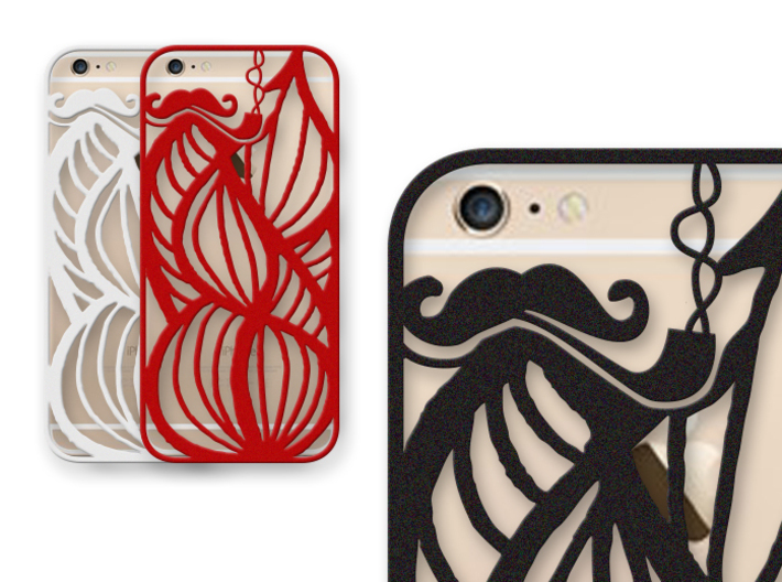 Hipsters Dream - case for iPhone 6 plus 3d printed