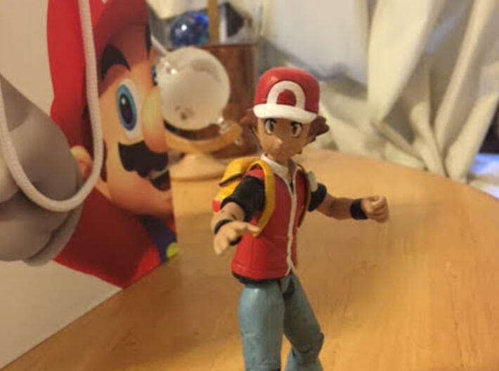 Backpack for TOMY Ash / Pokemon Trainer 3d printed So fitted