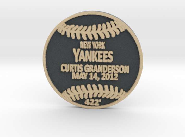 Curtis Granderson 3d printed