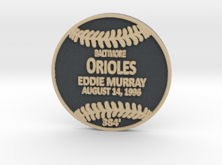 Eddie Murray 3d printed