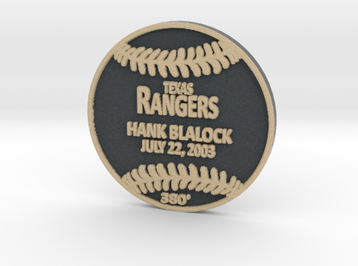 Hank Blalock 3d printed