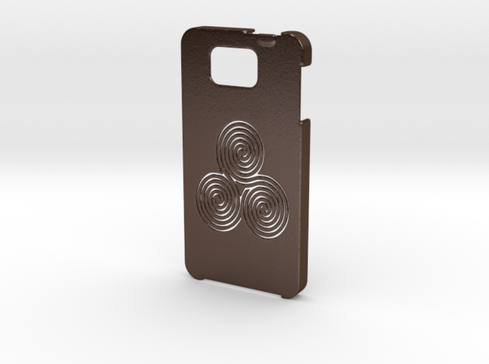 Samsung Galaxy Alpha Labyrinth case 3d printed