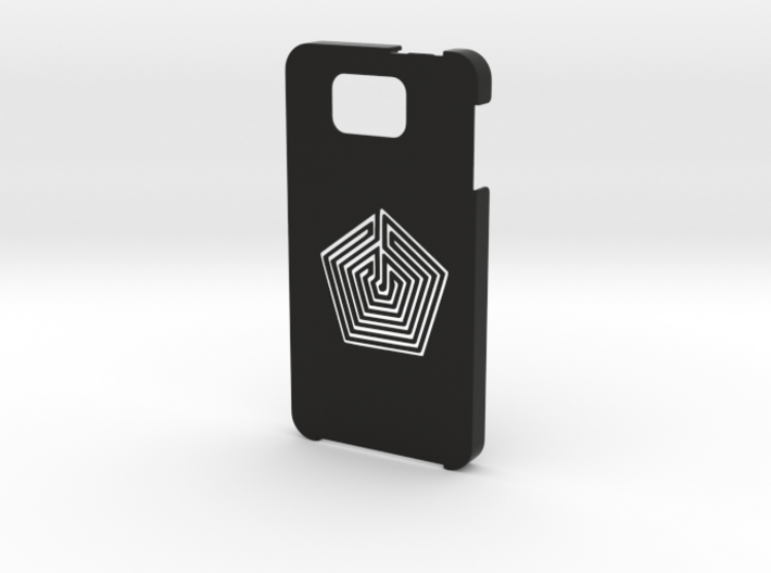 Samsung Galaxy Alpha Labyrinth case 3d printed