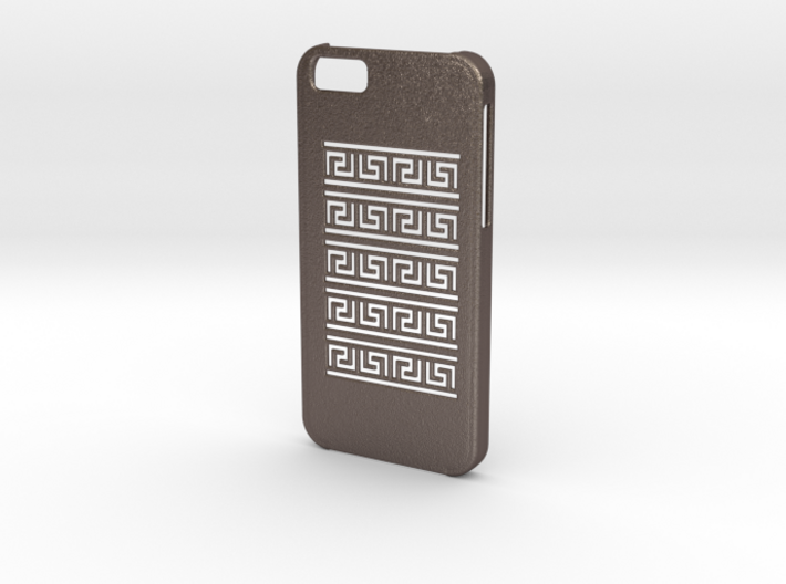 Iphone 6 Greek meander case 3d printed