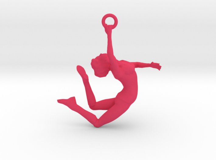 Ballerina Dancer Earing , Pendant 3d printed