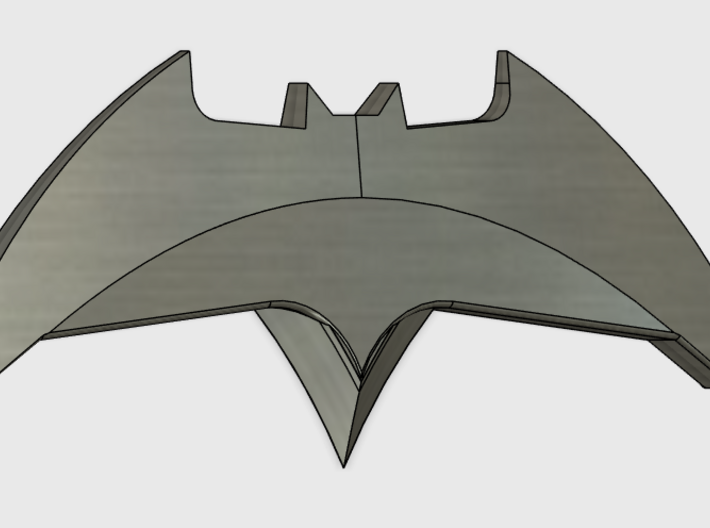 Batman v Superman: DoJ - Batarang Type 2 3d printed 