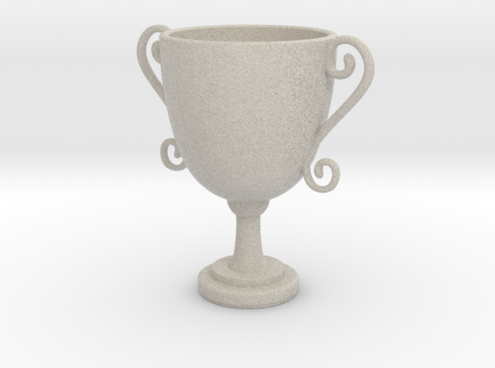 Mini trophy 3d printed