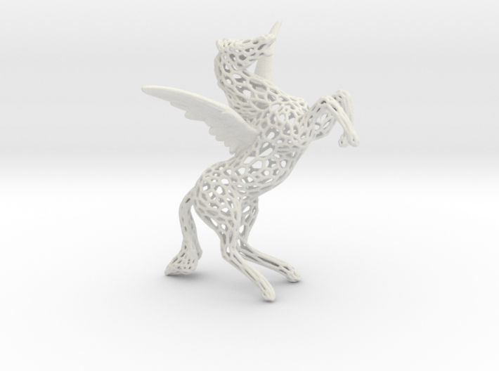 Pegasus Voronoi 80mm 3d printed