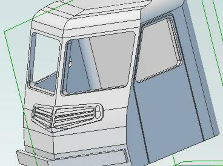 Fs-1-87-far-cab-1a 3d printed 