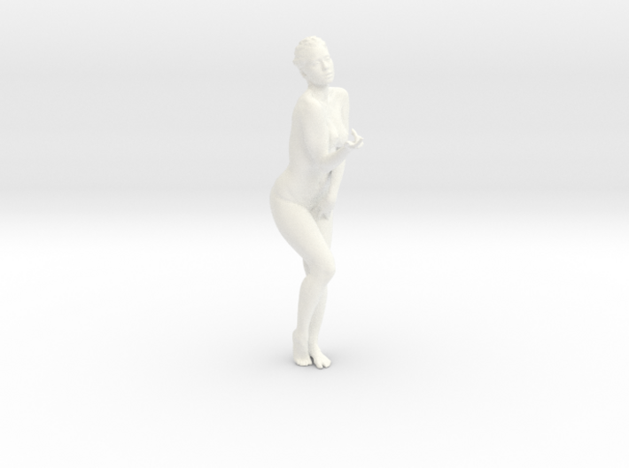 Female Dancer 004 scale in 1/18 3d printed