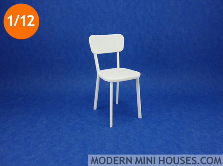 Deja-vu Chair 1:12 scale modern designer chair 3d printed 