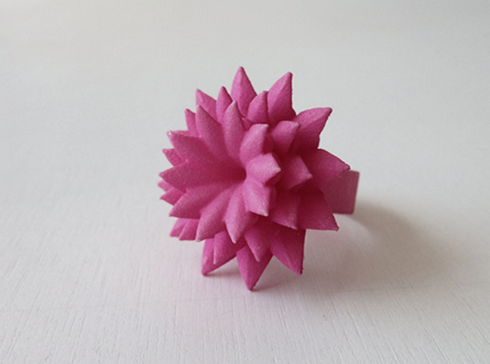 Little Bloom Ring 3d printed