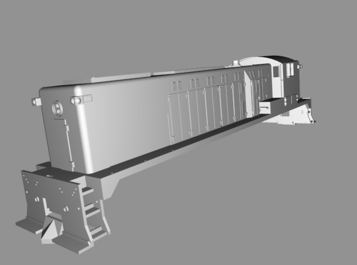 N scale Baldwin DRS 4-4-1500 3d printed 