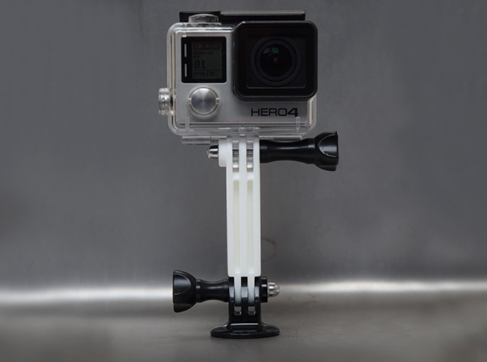 GoPro simple straight connector XL 3d printed 