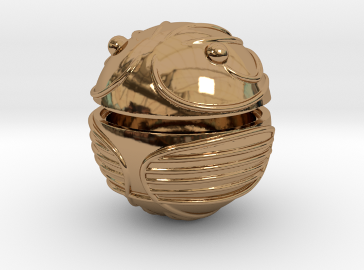 Golden Snitch HOLLOW GIFT BOX 3d printed