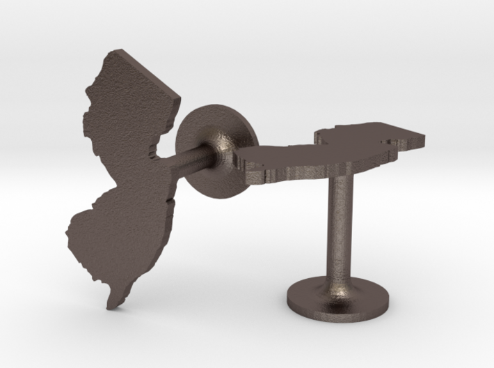 New Jersey State Cufflinks 3d printed 