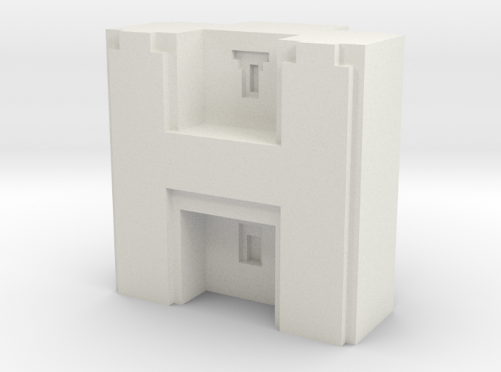 Puma Punku H-block 3,0cm 3d printed 