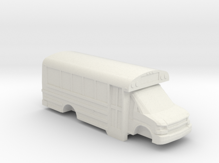ho scale thomas minotour chevy express school bus 3d printed