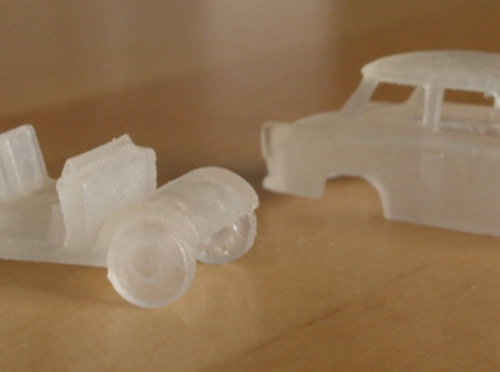 Trabant 601 6er Satz Spur N 3d printed 