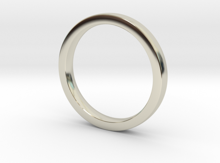 Wedding Band or everyday ring; 2.5mm size 7 3d printed