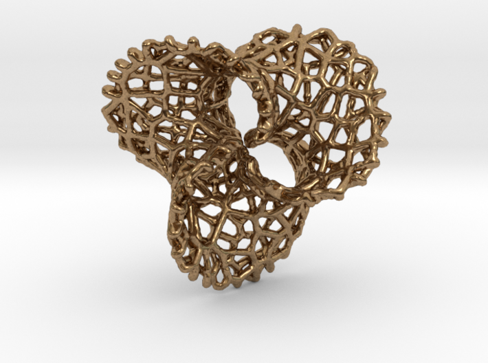 Scherk 7 Voronoi Mesh Pendant - 25mm 3d printed