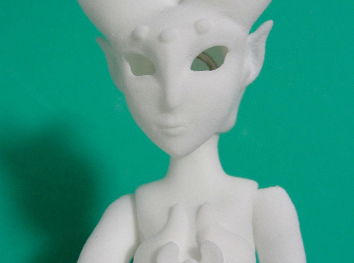 Floraling BJD Tiny Doll 3d printed 