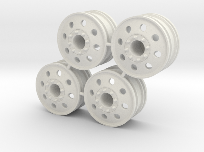 Rim Eagle 4x4 Front Set - Losi McRC/Trekker 3d printed