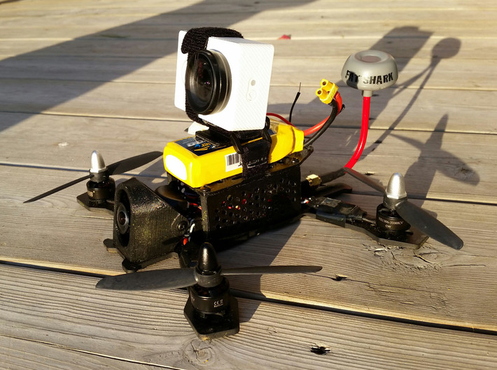 Gopro S-Mount (10 degrees) 3d printed 