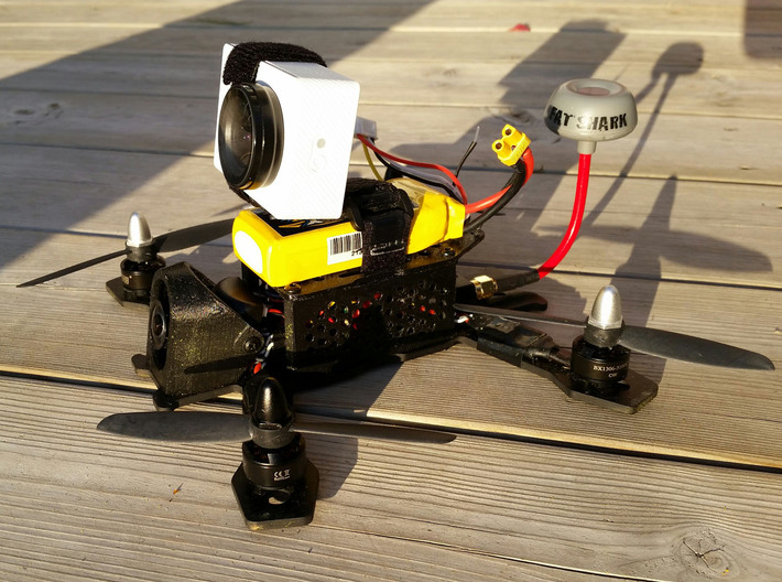 Gopro L-Mount (10 degrees) 3d printed 