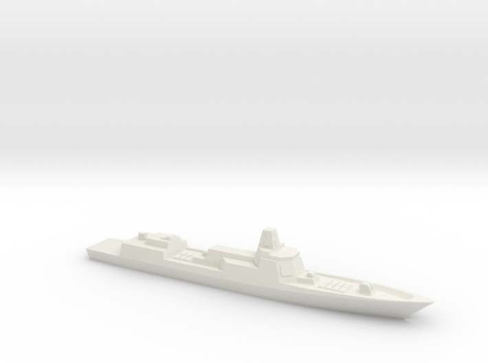 PLA[N] 055 Destroyer (2014 Speculation), 1/3000 3d printed