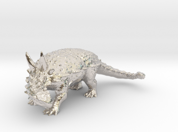 Ankylosaurus museum 3D scan data collectable 3d printed