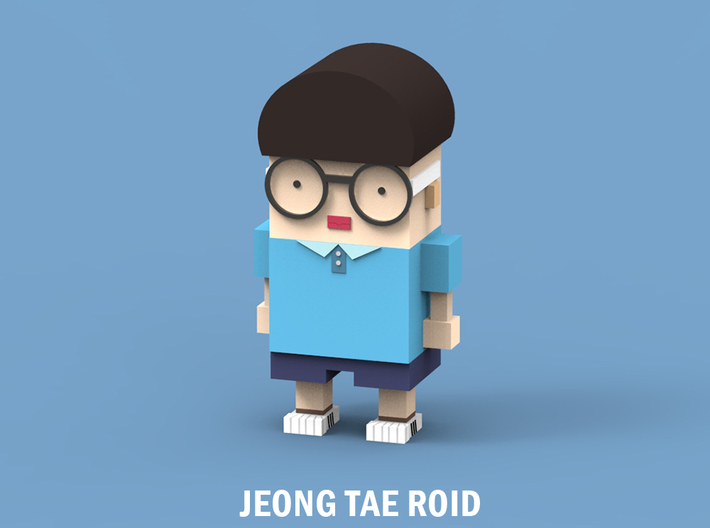 jeongtae roid 3d printed
