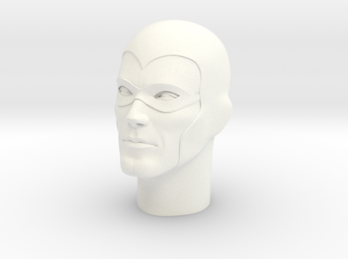 1:6 Scale The Phantom Head  - Mask 2  3d printed 