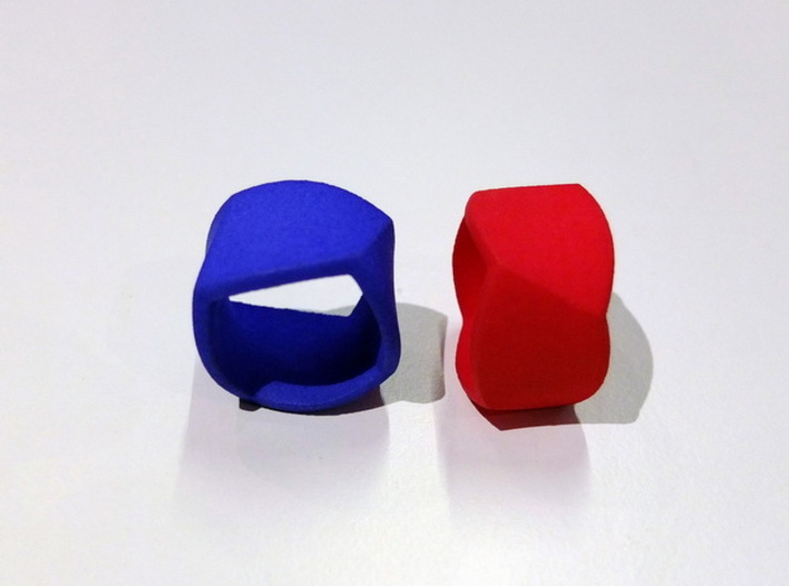 Twisted Ring Size 58 3d printed