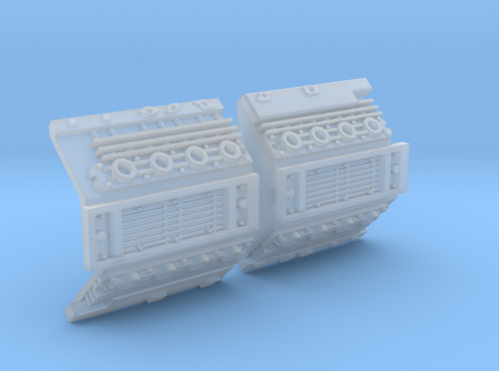 YT1300 HSBRO FRONT MANDIBLES SIDEWALL 3d printed