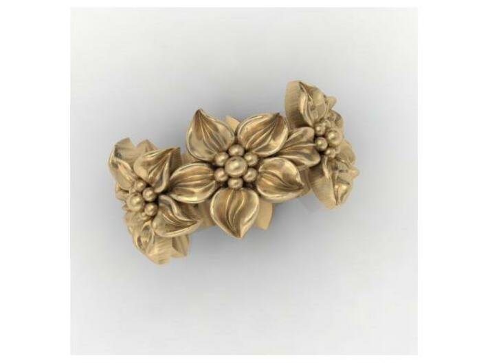 Flower Band Size 9 3d printed