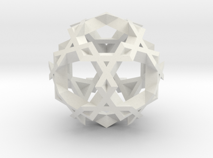 Asterisk Ball - 2.4 cm 3d printed