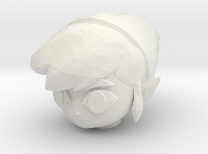 Custom Toon Link Inspired Head for Lego 3d printed 