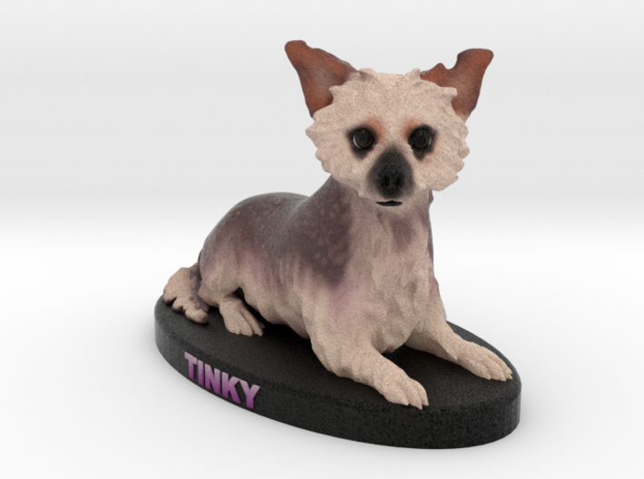 Custom Dog Figurine - Tinky 3d printed