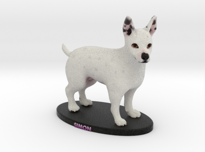 Custom Dog Figurine - Simon 3d printed