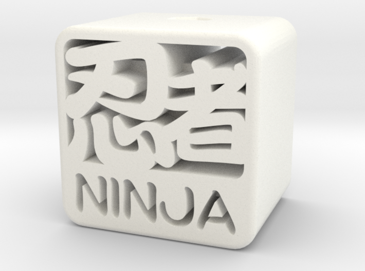 "NINJA" stamp 3d printed 