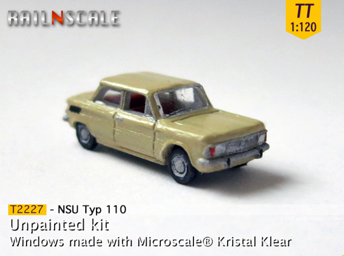 NSU Typ 110 (TT 1:120) 3d printed