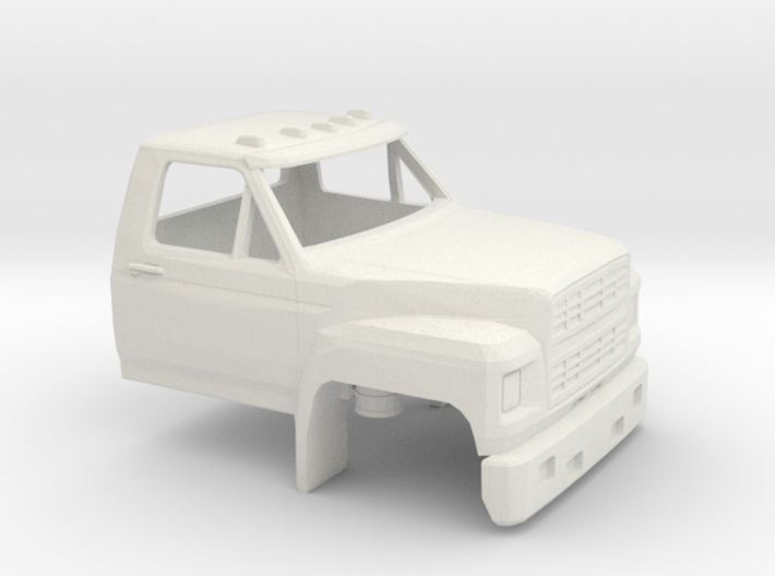 1/64 1980-86 Ford F 600 Cab only 3d printed