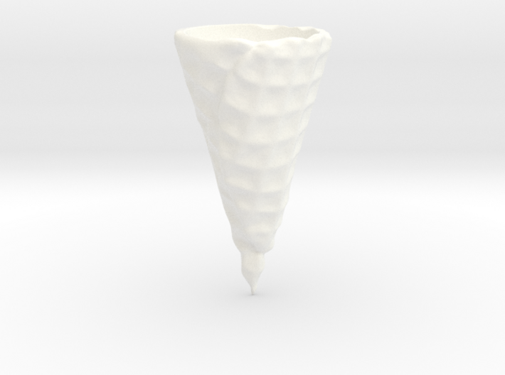 Waffle Ice Cream Cone 3d printed
