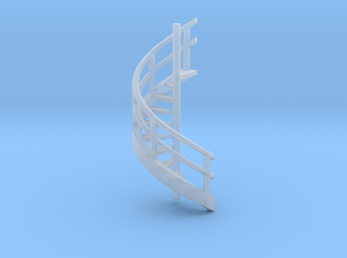 N Scale Revolving stairs 3d printed