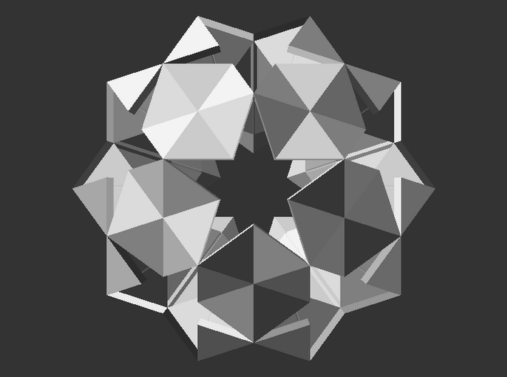 Hexagons Ball 5 6 Cm Ekxekdufb By Foldedcrystals