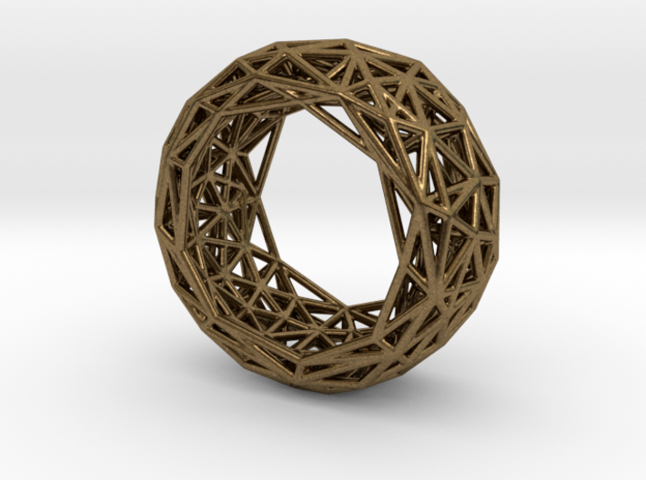 Truss structure ring 3d printed